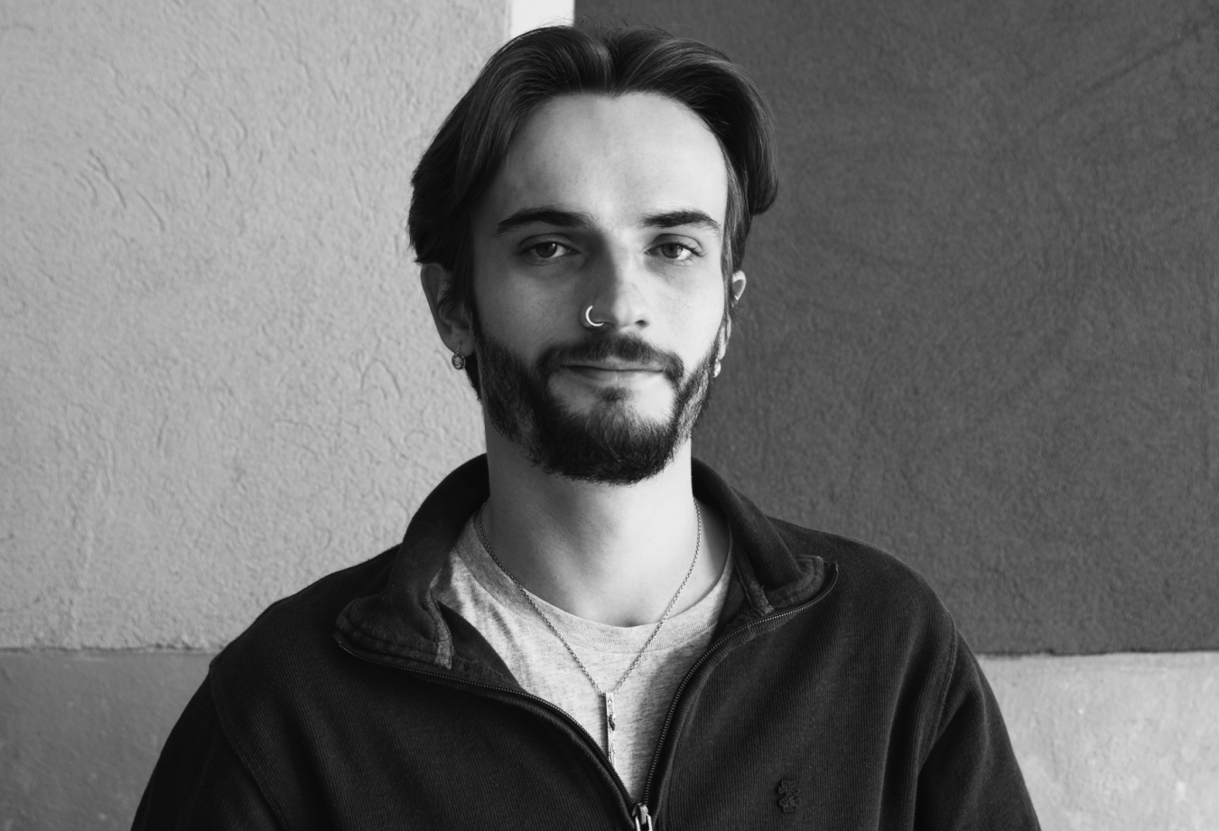 Photo de Paul Bour en noir et blanc